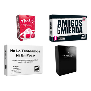 Combo Amigos De Mierda + Tk Bio + Censj + Nltnup M4e Combo Amigos De Mierda + Tk Bio + Censj + Nltnup M4e