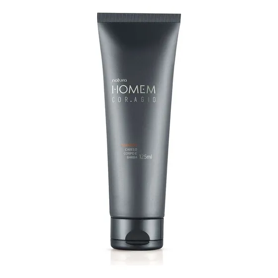 Shampo 3 En 1 Homem Coragio Para Hombre Natura 125 Ml