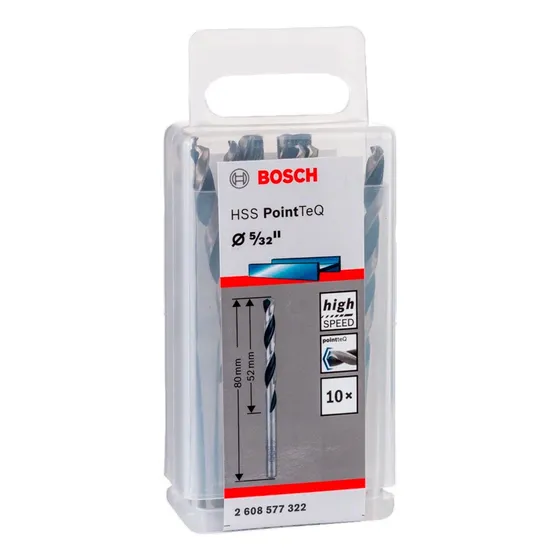 Bosch Broca Metal Hss Pointteq Cjax10 5/32
