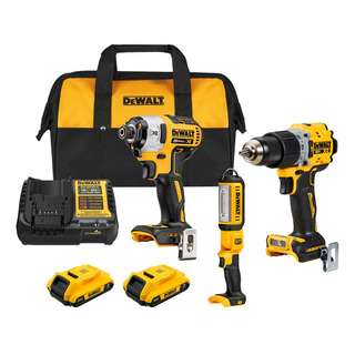 Kit Dewalt Xr Rotomartillo + Atornillador De Impacto Bl Kit Dewalt Xr Rotomartillo + Atornillador De Impacto Bl