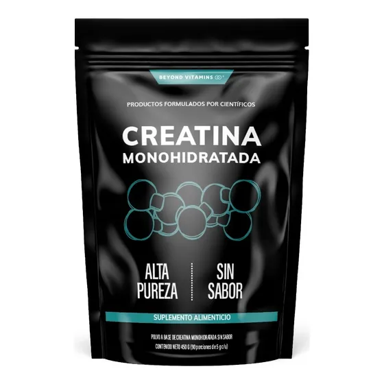 Creatina Monohidratada Micronizada En Polvo | Pre Workout - 100% Alta Pureza Certificada | Disuelve Rápido -con Scoop Dosificador - Creatine Monohydrate Pre Entreno - Creatina Mujer /hombre - Gym 450g