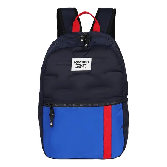 Mochila Reebok Urbana Acolchada Tiras Air Mesh Con Bolsillos