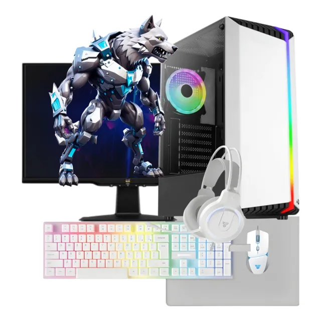 Pc Gamer Amd Ryzen 7 5700g 16gb Ram 480gb Ssd Combo Monitor