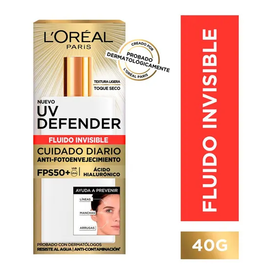 Bloqueador Solar Facial Uv Defender  Loreal F50