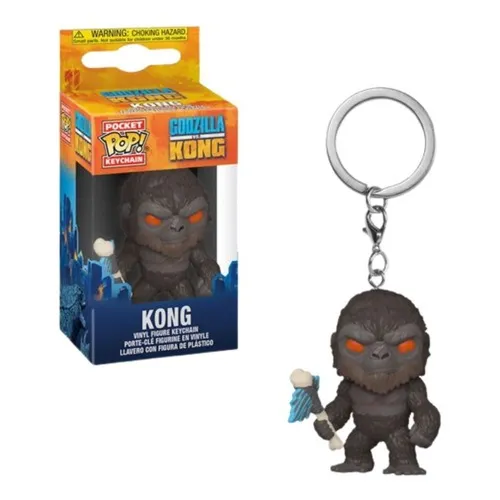 Kong Funko Pop Llavero Godzilla Vs Kong
