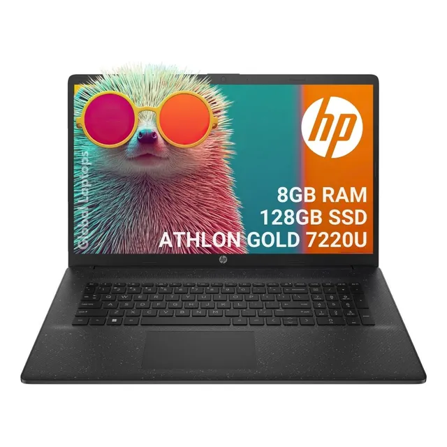 HP 17 Pavilion AMD 8GB 128GB SSD Pantalla 17.3 HD+ 1600 px x 900 px AMD Athlon Gold 7220U con Radeon Graphics Home Laptop 17Z-CP200 Incluye Windows 11