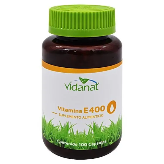 Vitamina E 400 100 Cápsulas