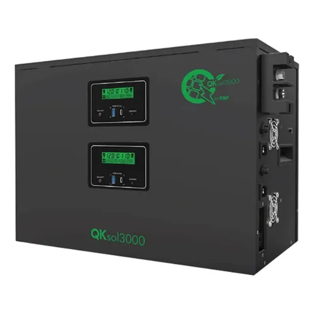 Inversor Cdp 3000va 2000w 40a  Mppt 10a Ac Bateria 1200wh