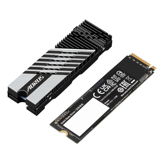 Disco Ssd Aorus 1tb Gen4 7300 1tb M.2 2280 (ag4731tb)