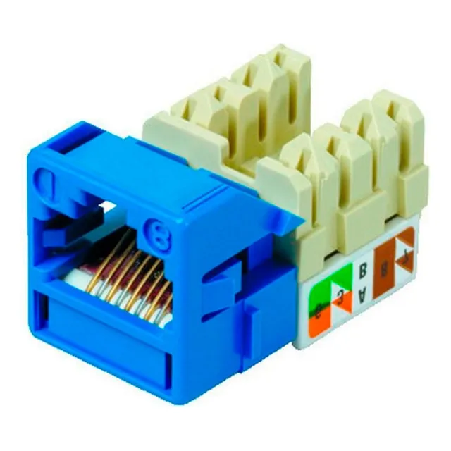 Commscope Cc0021840/1 Adaptador Jack Serie M Cat5e Rj45 Azul