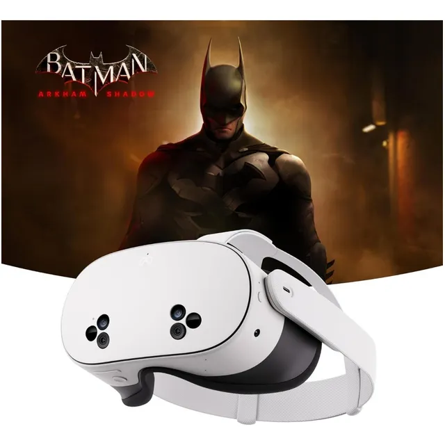 Meta Quest 3s 128gb Con Batman Arkham Shadow Y Meta Horizon+