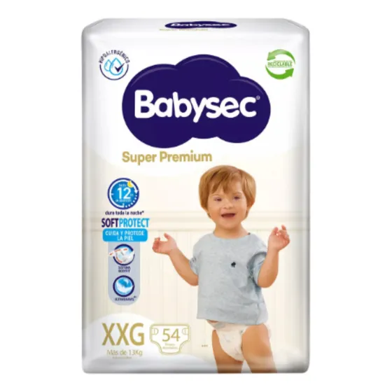 Babysec Super Premium Xxg 56 Und