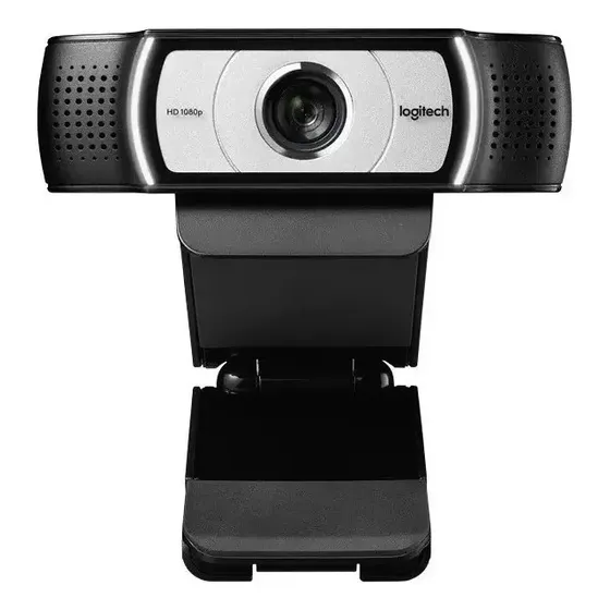 Webcam C930e Logitech 1080p Camera Hd - 1 Ano Cor Black