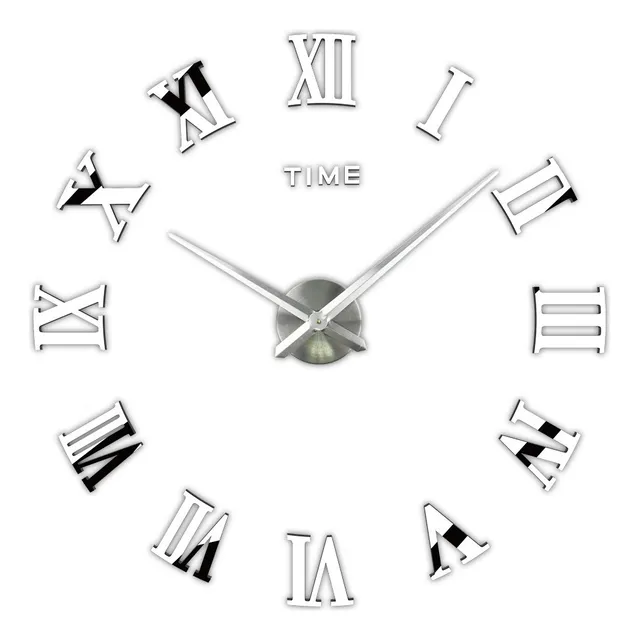 Reloj Pared 3d Bricolaje 1m Moderno Marco Kit Para Sala