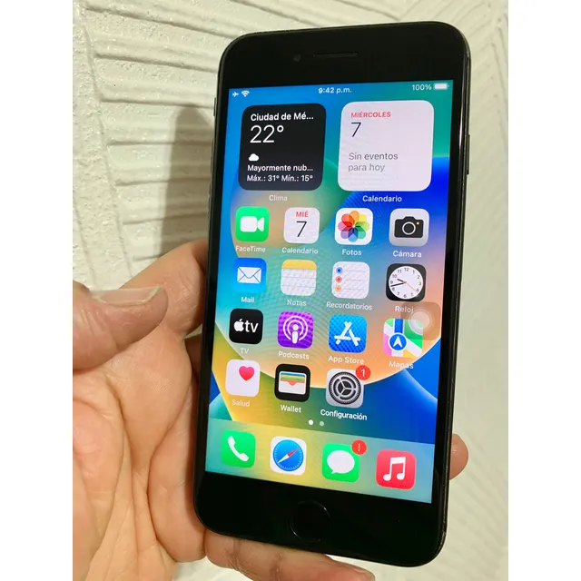 Iphone 8 64gb Sin Señal Tiene Bypass Solo Como Reproductor De Música Videos Jugar Fotos Negro