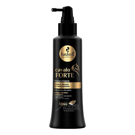 Tônico Ativador De Crescimento Haskell Cavalo Forte 120ml