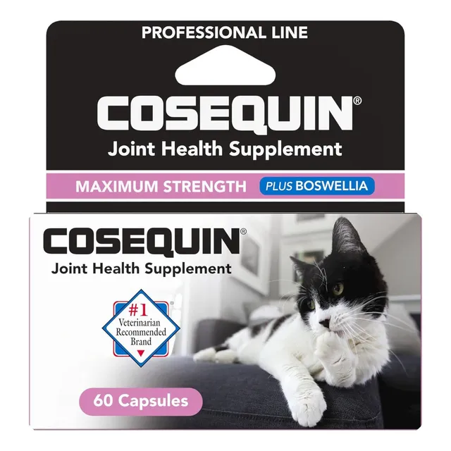 Cosequin Articular Para Gatos Nutramax 60 Cápsulas