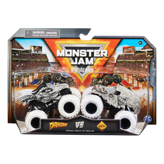 Toy Monster Jam Dragon Vs. Camiones Yeti Fundidos A Presión Toy Monster Jam Dragon Vs. Camiones Yeti Fundidos A Presión
