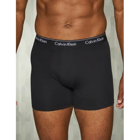Boxer Calvin Klein Masculino Preto Liso Mas1828 Preto Liso Gg