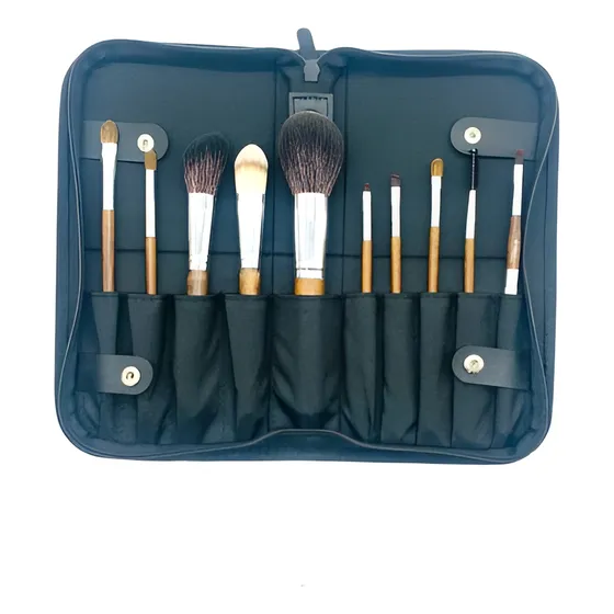 Set De Brochas De Maquillaje Profesional 10pcs Cherimoya