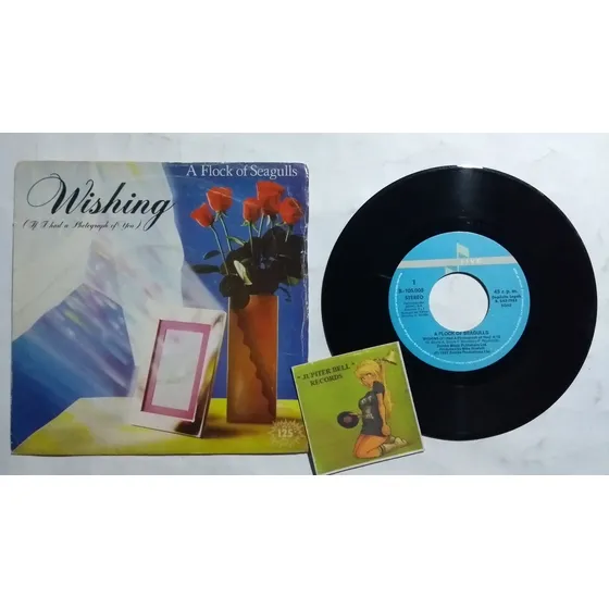 A Flock Of Seagulls Wishing Ep 45 Rpm 1982 Import Synth Pop