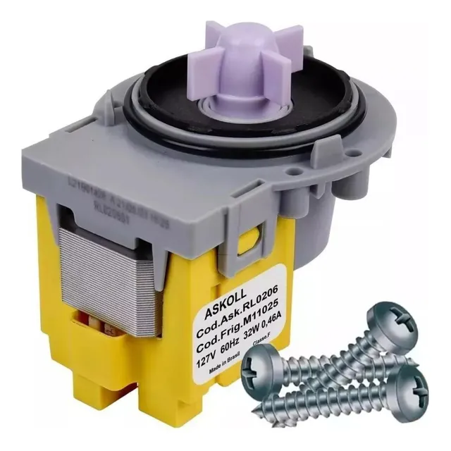 Eletrobomba Bomba Drenagem 110v Lavadora Electrolux Lt10b