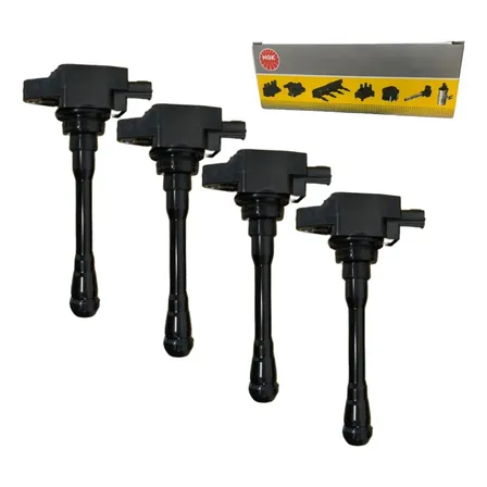 Kit 04 Bobina Ignição Livina 1.8 16v Original Ngk 2011 2012