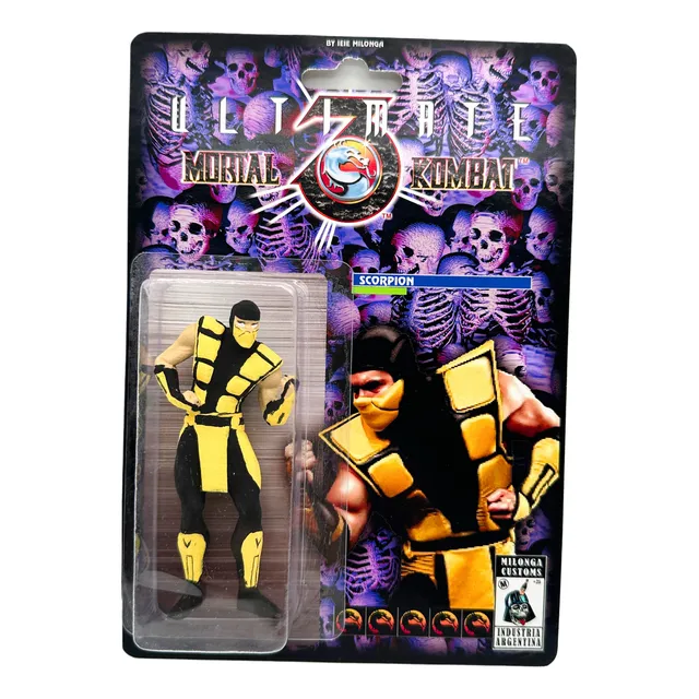 Scorpion Figura Muñeco Mortal Kombat