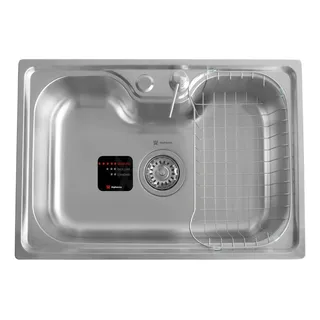 Cuba Gourmet 60x42 Aço Inox 201 Com Acessórios Alphanox Cuba Gourmet 60x42 Aço Inox 201 Com Acessórios Alphanox