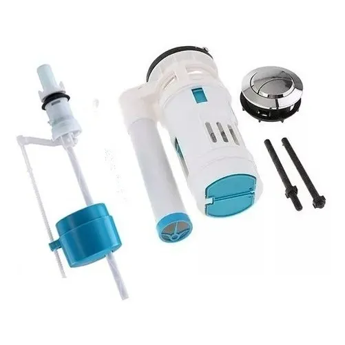 Kit Válvula Completo Para Estanque  Con Botón Wc Fitting