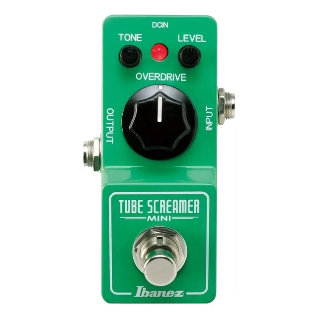 Pedal de efecto Ibanez Tube Screamer TSMini verde claro