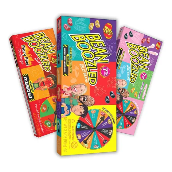 Caja Bean Boozled Spinner Jelly Bean Grageas Asquerosas