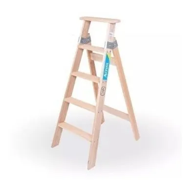 Escalera Familiar Madera De 5 Escalones - Ynter Industrial 