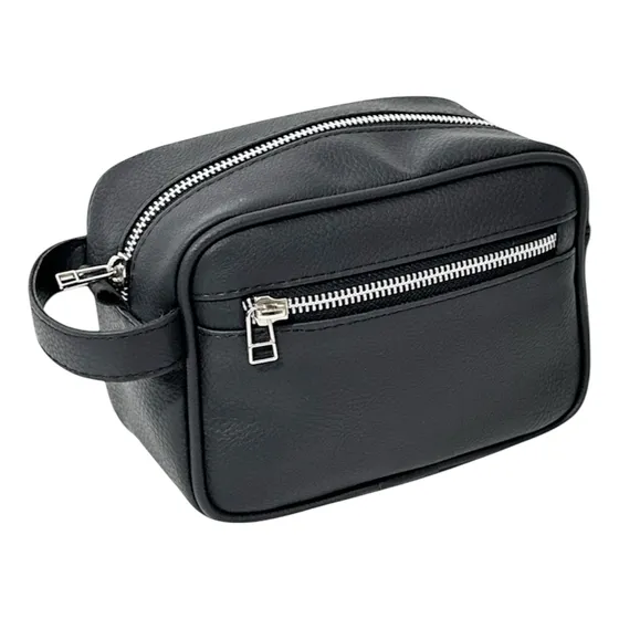 Neceser Bolso Mano Pequeño Comodo Hombre Organizador Cuero