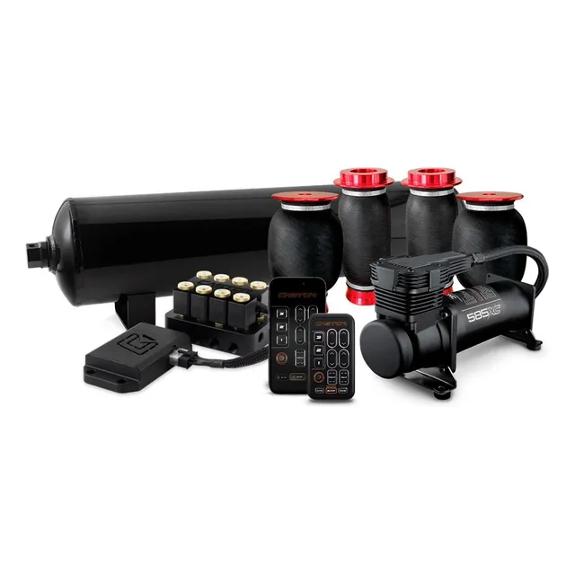 Kit Air Ride Super Black 10mm - Gol G6 