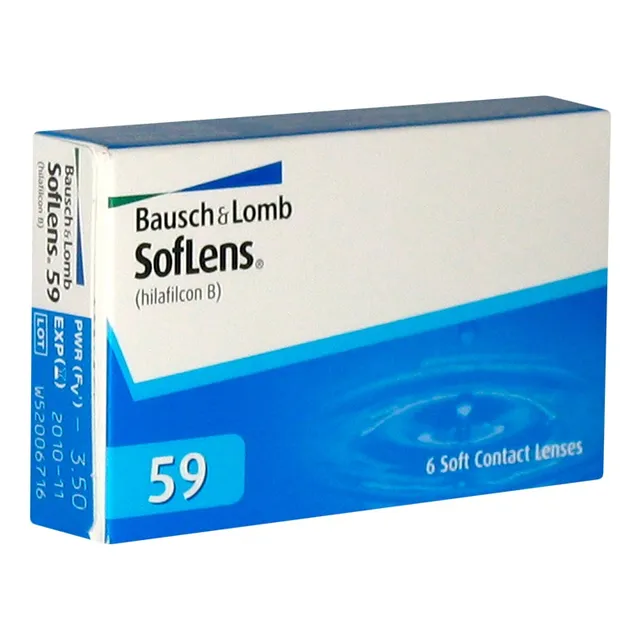 Lentes De Contacto Personalizada Bausch Lomb Soflens 59 X6