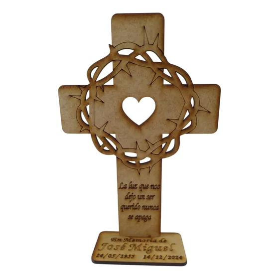24 Cruces Cristianas Luto En Memoria Personalizado Recuerdo