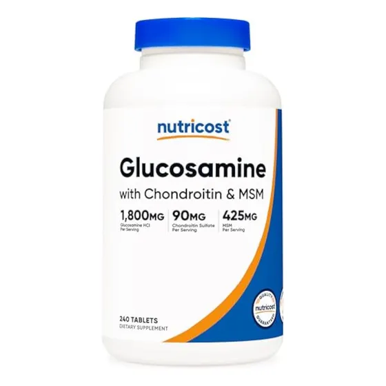 Glucosamina Nutricost 1800 Mg Con Condroitina Y