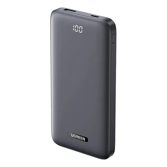 Ugreen Power Bank 10000mah Usb-a + Usb-c (ly) Pb198 / T. Of Color Gris Oscuro
