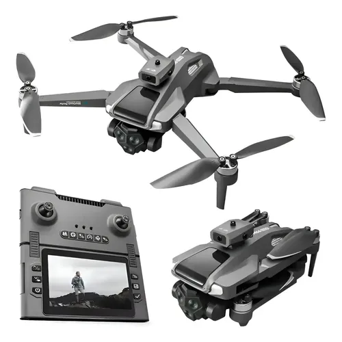 Drone SJRC F11 4K Pro com câmera 4K prateado-cinza 5GHz 1 bateria