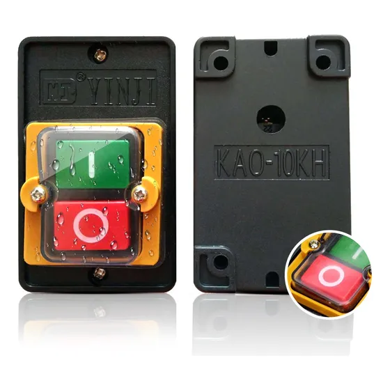 Interruptor De Arranque Y Parada Impermeable Kao-5 Botón 2pk