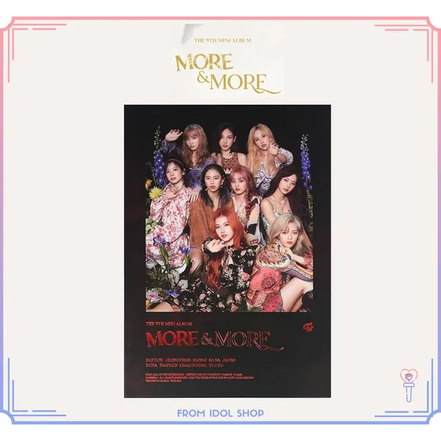 Twice 9th Mini Album - More & More Original