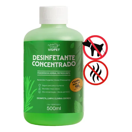 Desinfetante Super Concentrado Eliminador Herbal Rende 1000l