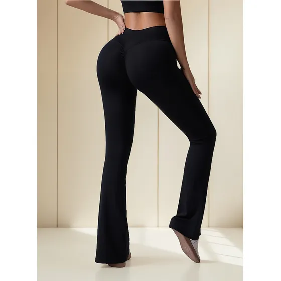 Leggins Palazo Push Up Mujer Entrenamiento
