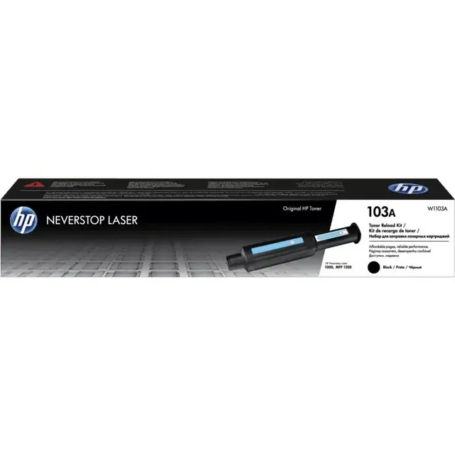 Kit De Recarga De Tóner Original Hp Laser 103a Negro W1103a