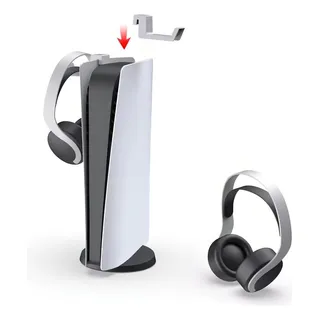 Suporte Para Headset Pulse 3d Ps5 Playstation 5 Cor Branco Suporte Para Headset Pulse 3d Ps5 Playstation 5 Cor Branco
