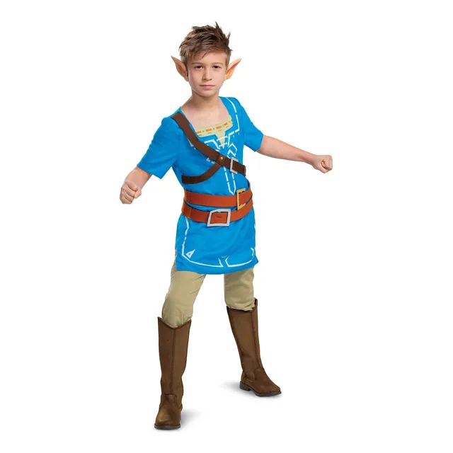 Disfraz Link Para Niños, Disfraz Oficial De Zelda Breath Of