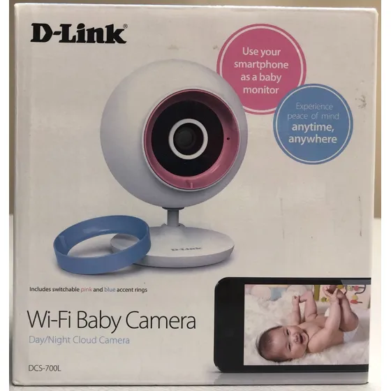Wi-fi Baby Camara D-link Dia/noche Cloud Modelo Dcs-700l