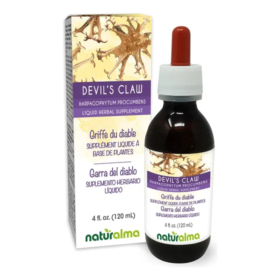 Suplemento Naturalma Tintura De Raíz De Garra Del Diablo 120