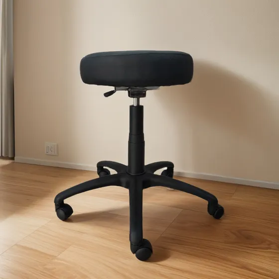 Banqueta Taburete Giratoria Neumática Base Pvc